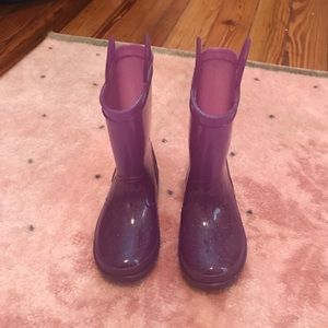 Girls Target Rain Boots Size 9